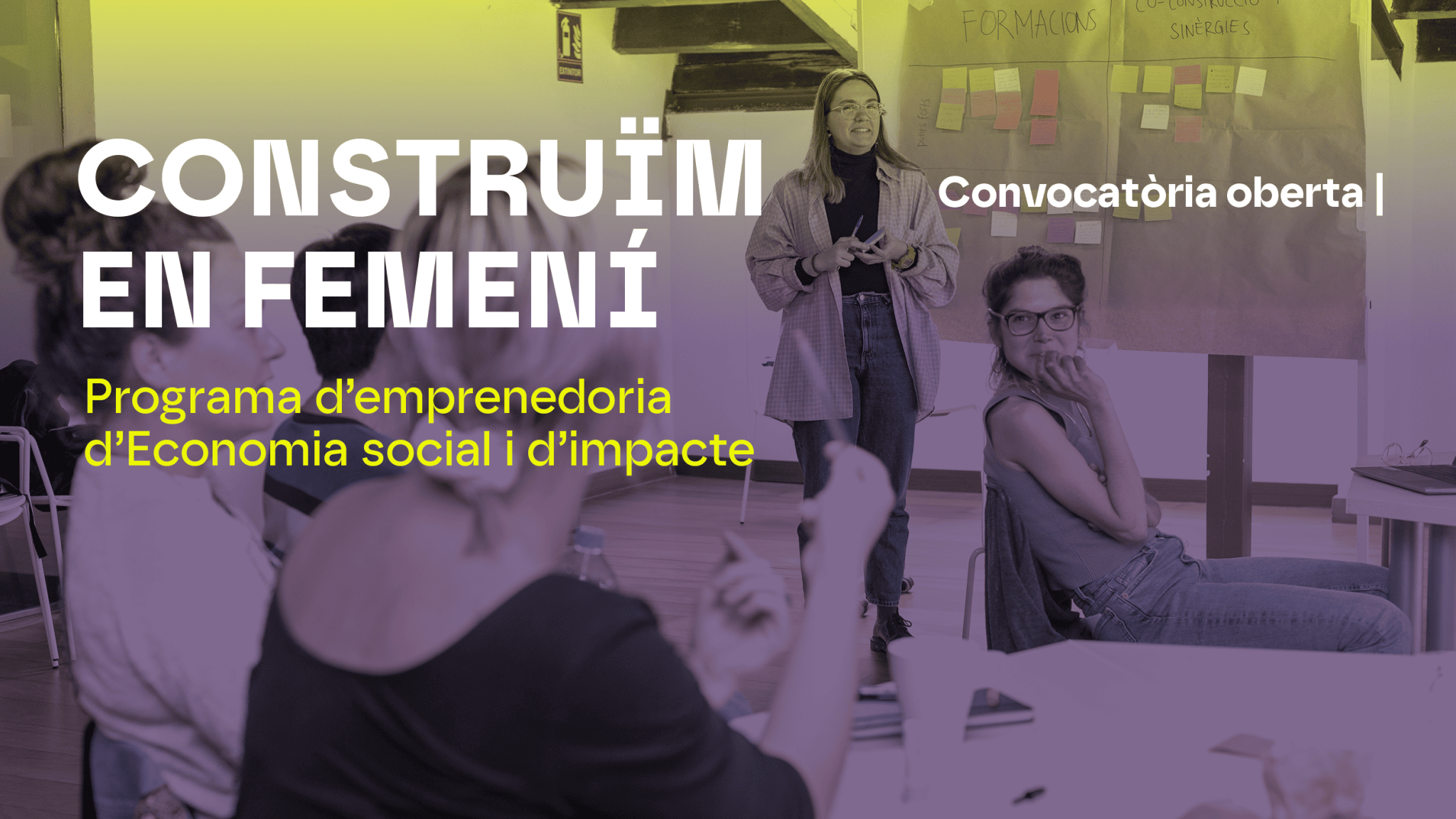 Construïm en femení program