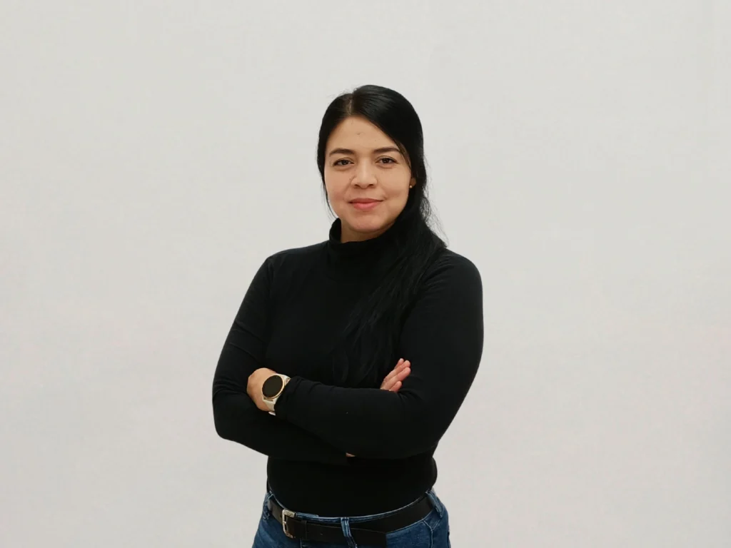 Sara Tabares, de l'equip de suport de Tandem Social.